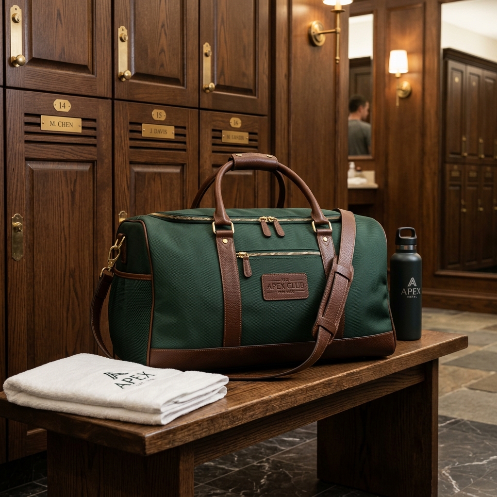 The Clubroom Duffle Bag (Forest Green)